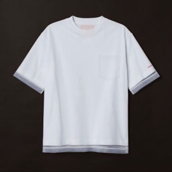 Simone Rocha x H&M Limited Edition Designer Collab Tulle T Shirt White Men’s XS - Picture 1 of 16